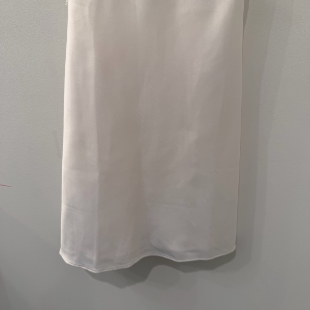 NWOT Vintage Victoria’s Secret White Silk Lace Mini Slip Lingerie - Picture 3 of 7